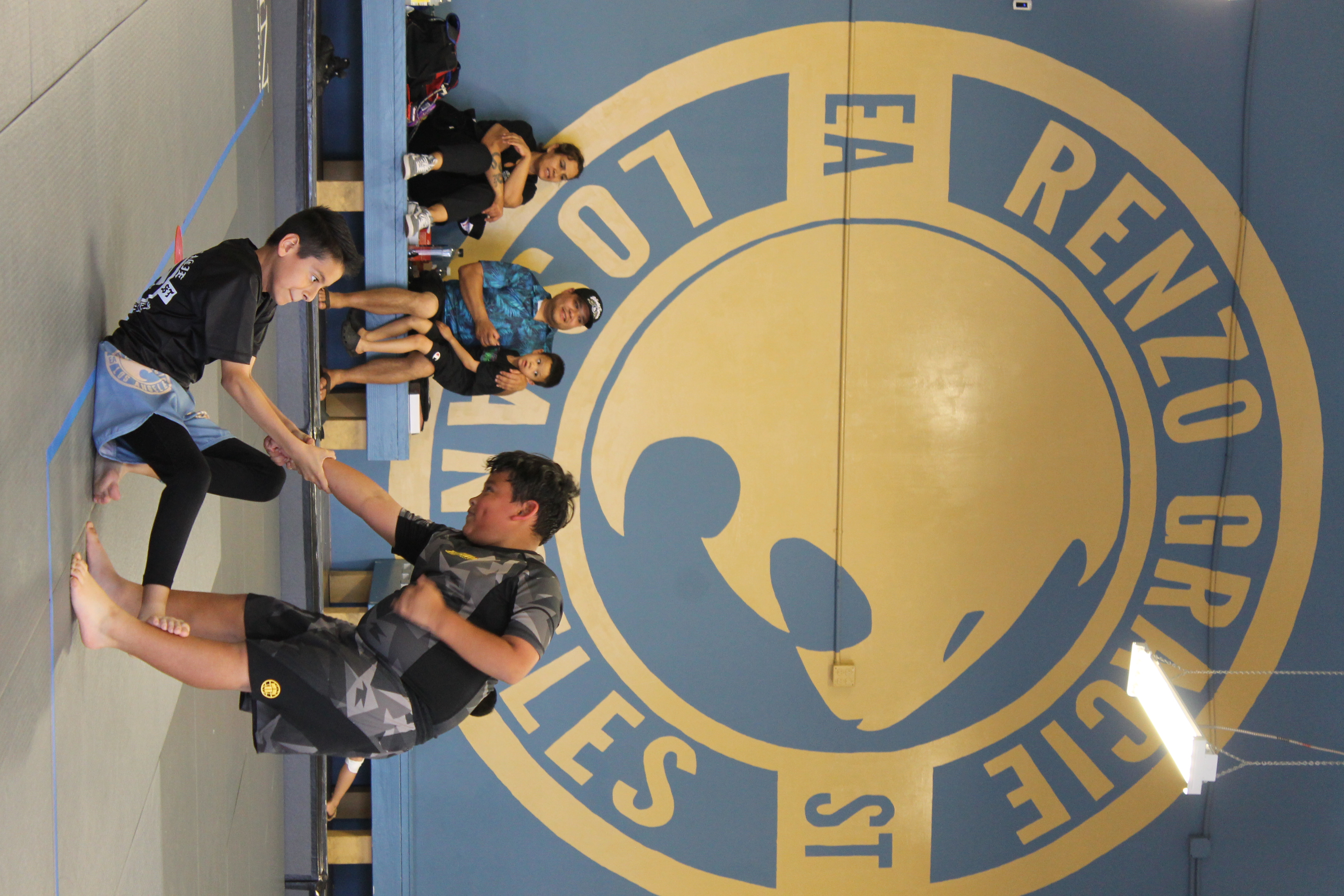 Juniors BJJ training
