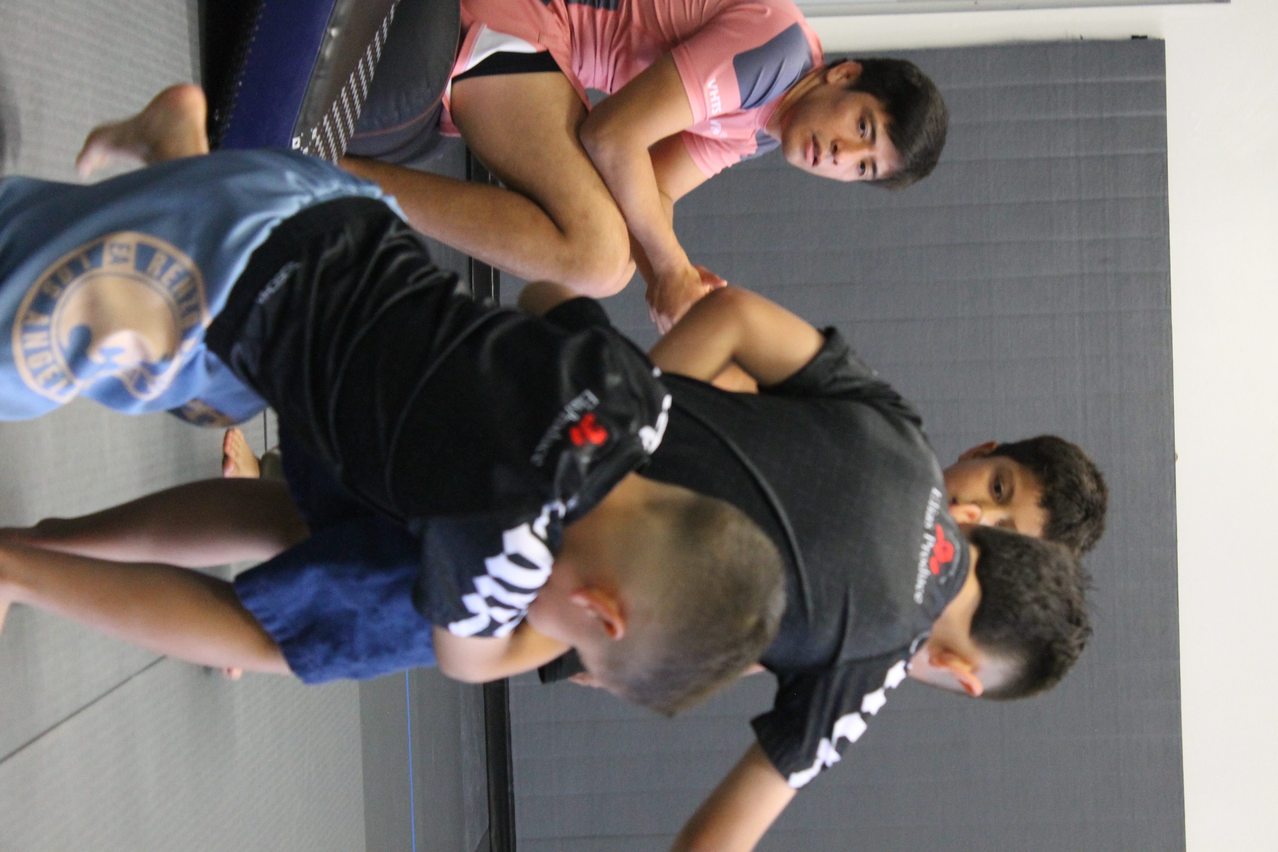 Little Lions kids on the mat