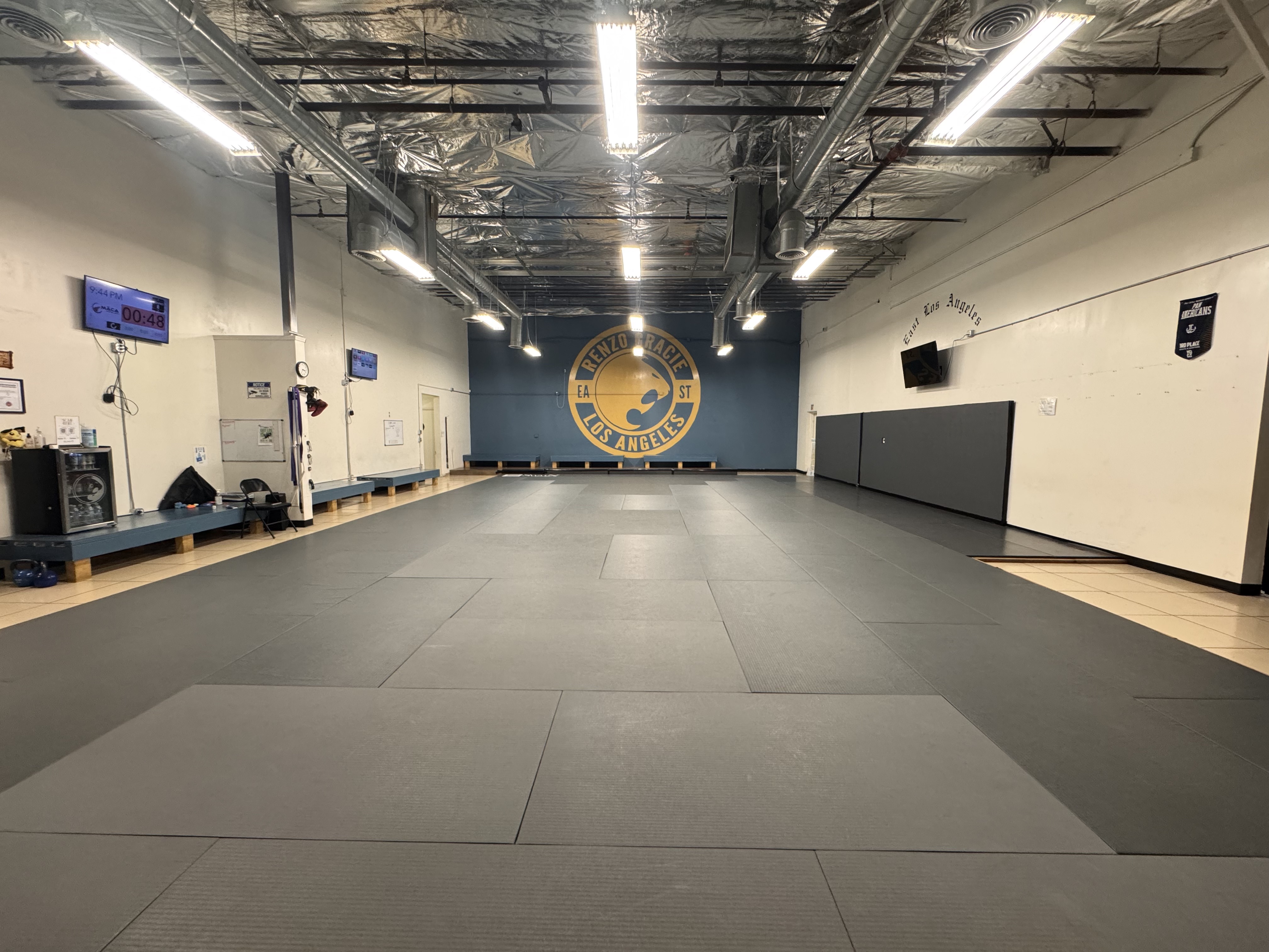 East LA facility main mat space