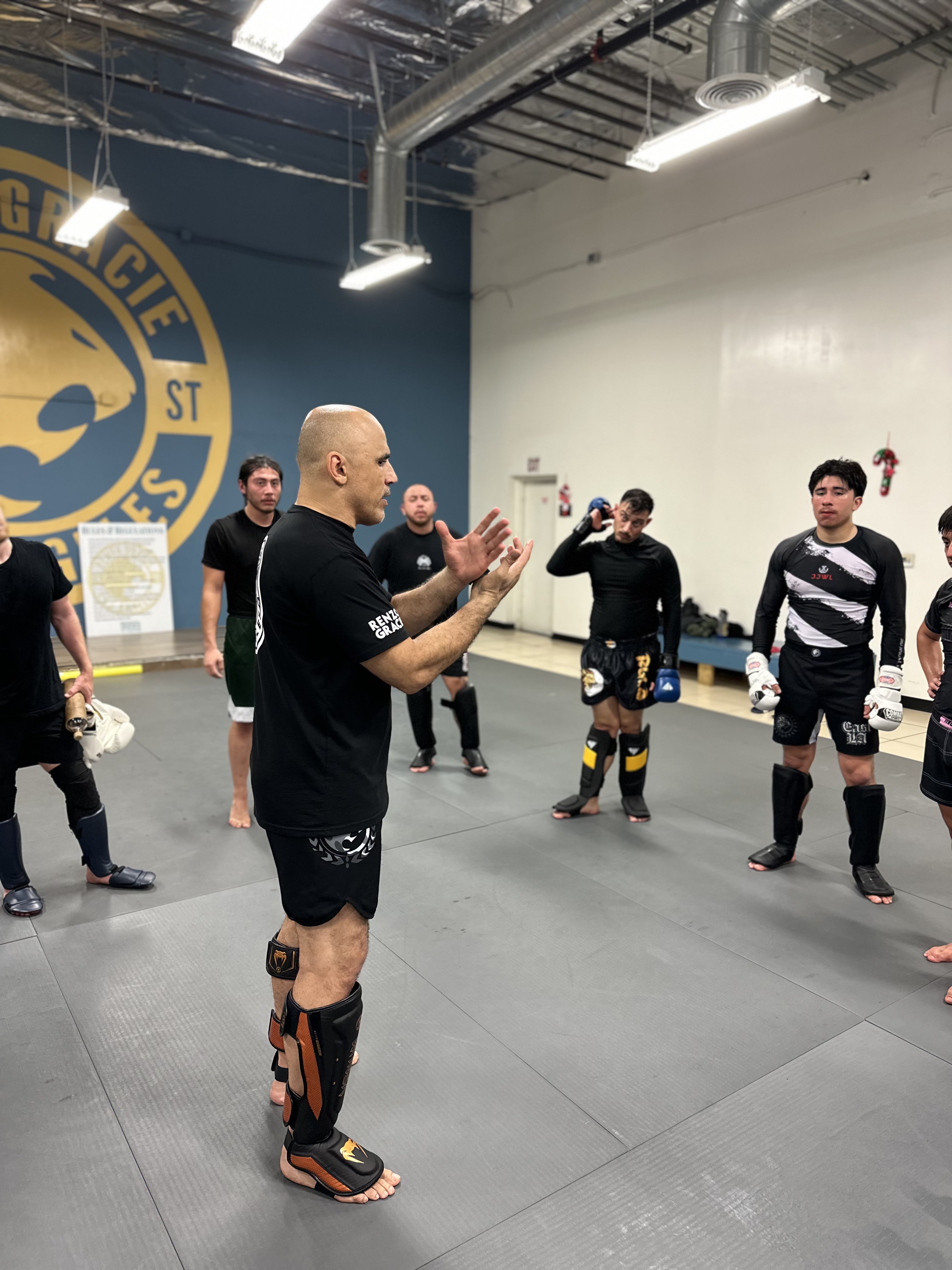 MMA sparring